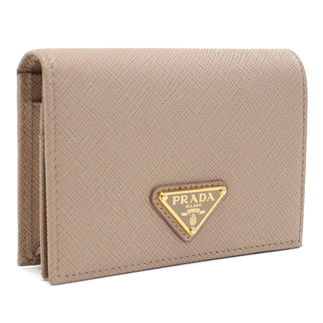 PRADA（プラダ） 二つ折り財布小銭入付き コンパクト レディース PRADA