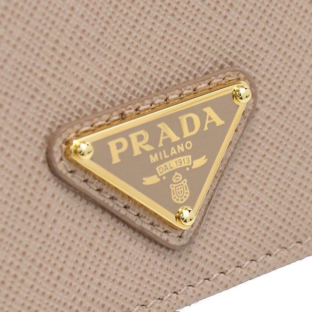 PRADA（プラダ） 二つ折り財布小銭入付き コンパクト レディース PRADA