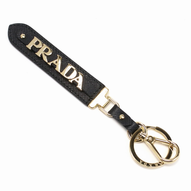 PRADA キーホルダー　ブラック　プラダキーホルダー 楽天市場】PRADA プラダ キーリング キーホルダーサフィアノ