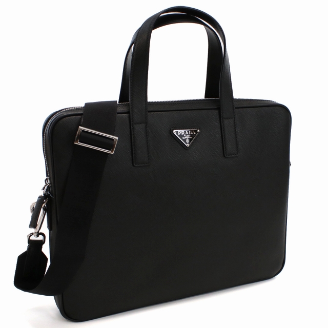PRADA（プラダ） ブランド ブリーフケース メンズ SAFFIANO TRAVEL
