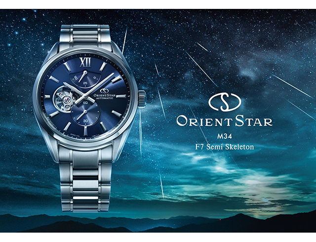 Contemporary Collection オリエントスター M34 F7 Semi Skeleton 自動