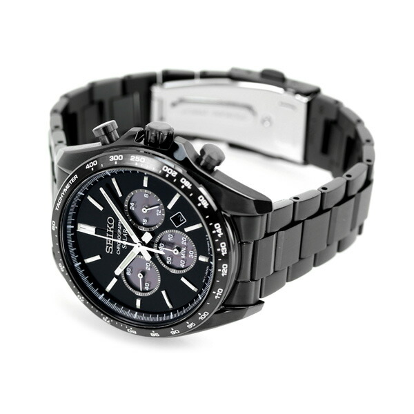 【美品】SEIKO クロノグラフ SBPY169 ソーラー時計 黒 Sシリーズ sbpy169_3.jpg
