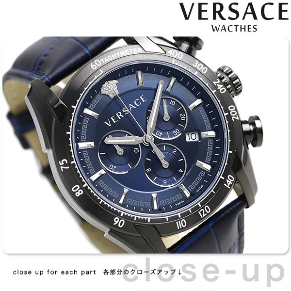 VERSACE（ヴェルサーチェ） ヴェルサーチ V-レイ クロノグラフ スイス