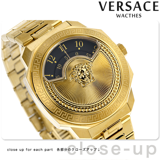 VERSACE 本日+16倍 ヴェルサーチ ダイロス アイコン クオーツ