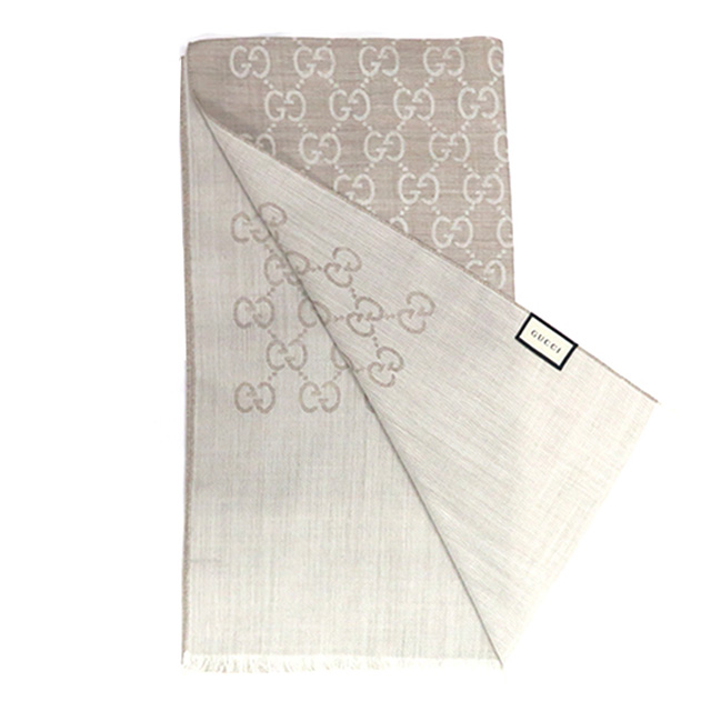 GUCCI（グッチ） ストール マフラー ロゴ GG メンズ レディース 165904