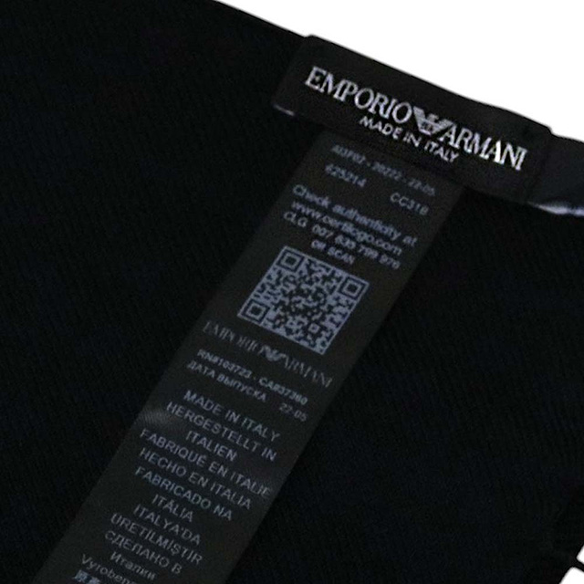 EMPORIO ARMANI エンポリオアルマーニ マフラー 625214-CC318-00020