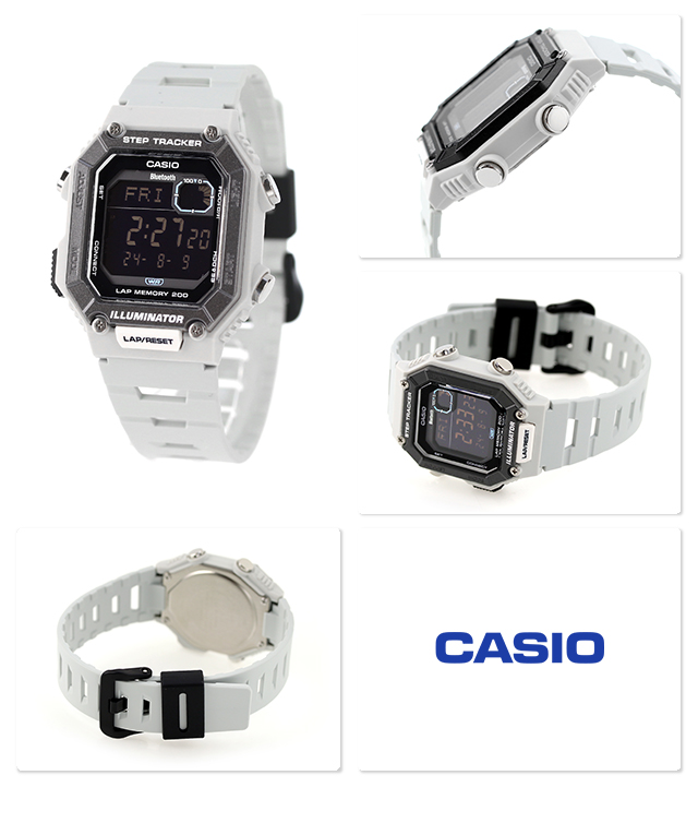 カシオ CASIO WS-B1000-8BV スタンダード チプカシ Bluetooth 海外