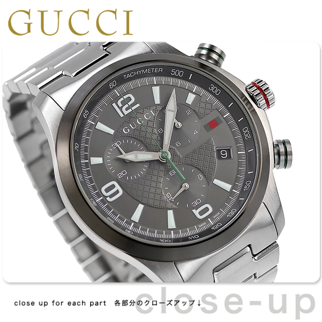 G-Timeless GUCCI グッチ 時計 Gタイムレス XL クロノグラフ YA126238