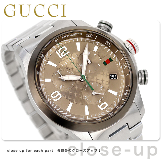 GUCCI（グッチ） Gタイムレス クオーツ 腕時計 ブランド メンズ クロノ