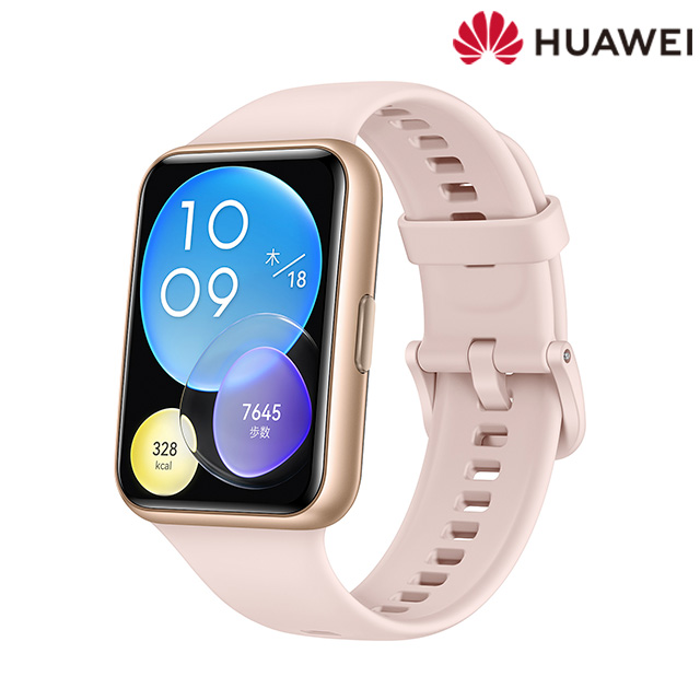 HUAWEI ファーウェイ WATCH FIT 2 Sakura Pink 充電式クオーツ