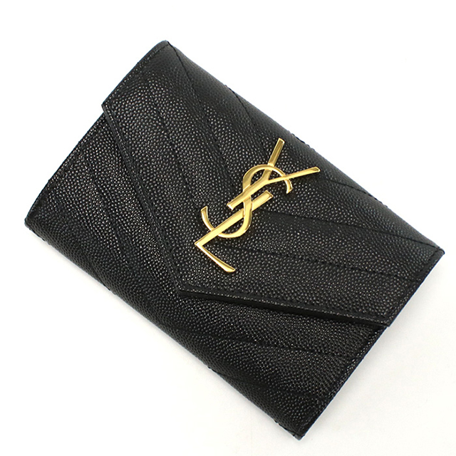 SAINT LAURENT サンローラン 名刺入れ レディース ブランド レザー