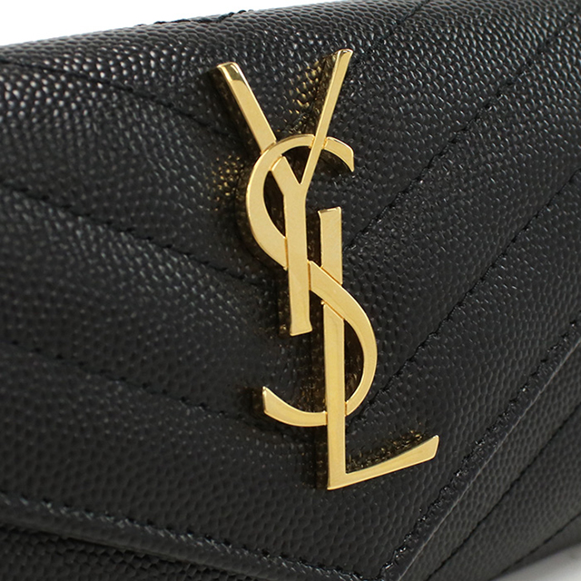 SAINT LAURENT サンローラン 名刺入れ レディース ブランド レザー