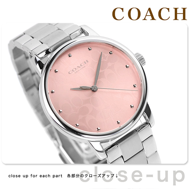 COACH（コーチ） GRAND クォーツ 電池式 腕時計 ブランド レディース