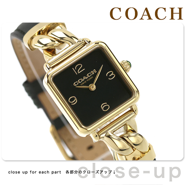 COACH（コーチ） キャス クォーツ 電池式 腕時計 ブランド レディース