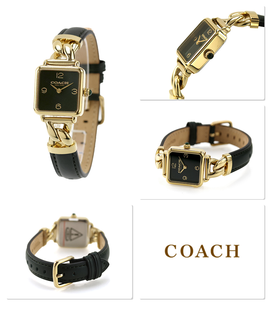 【新品】コーチ COACH 腕時計 レディース 14504557 キャス CASS クォーツ 電池式 ブラックxブラック アナログ表示 COACH（コーチ） キャス クォーツ 電池式 腕時計 ブランド レディース