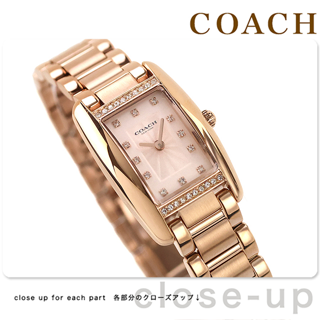 COACH（コーチ） リース クォーツ 電池式 腕時計 ブランド レディース