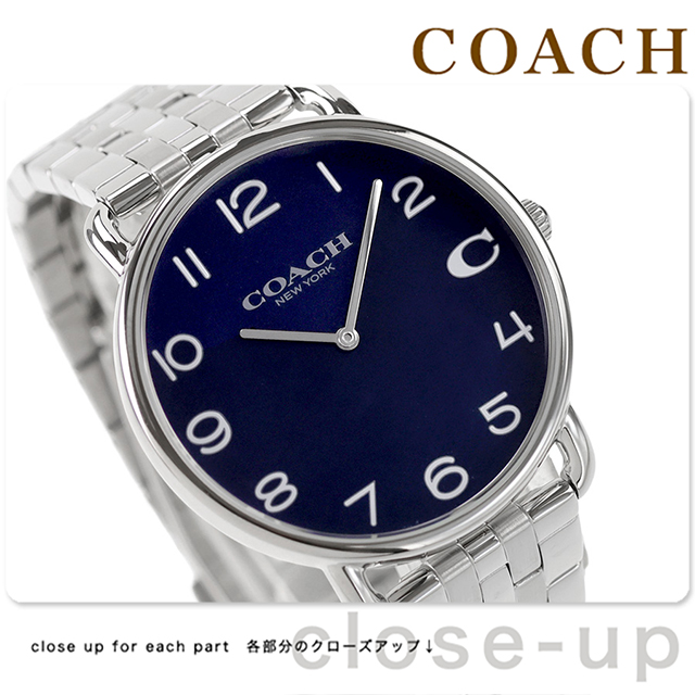 COACH（コーチ） エリオット クォーツ 電池式 腕時計 ブランド メンズ