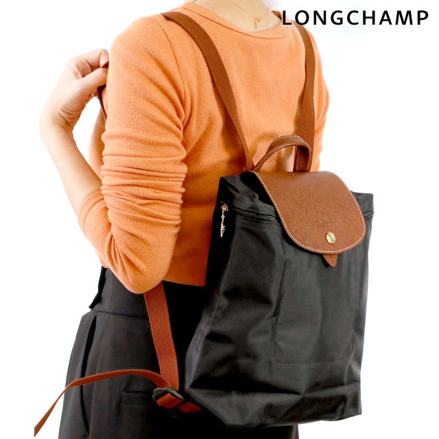 美品 LONGCHAMP 2538 リュック レザー ナイロン デイパック 美品 LONGCHAMP 2538 リュック レザー ナイロン デイパック新