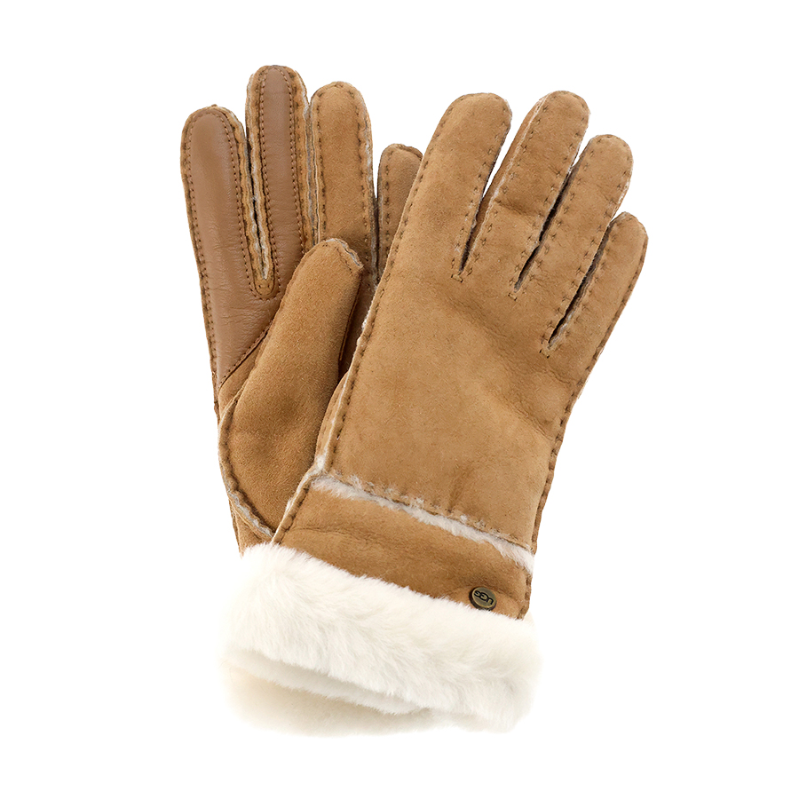 アグ 手袋 レディース ブランド UGG SHEEPSKIN SEAMED GLOVE Sサイズ