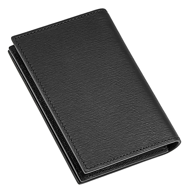 ダンヒルブラックレザー名刺入れ ダンヒル カードケース/名刺入れ メンズ サイドカー ブラック