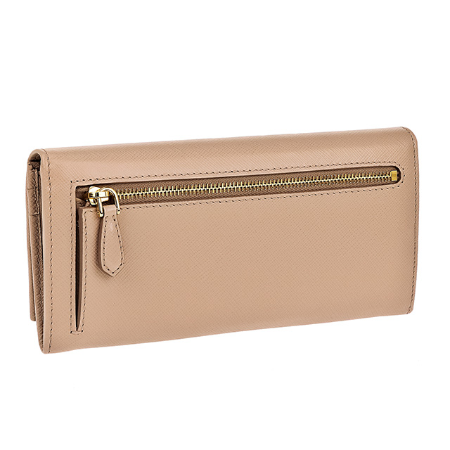 PRADA（プラダ） 長財布 レディース ブランド レザー 1MH132 ピンク