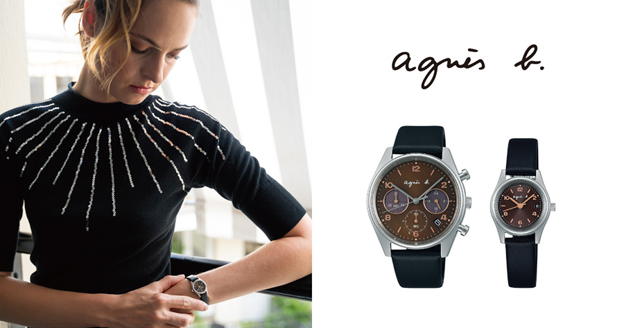 アニエスベー agnes b. レディース ソーラー レザール 腕時計 ネイビー agnes'b ｱﾆｴｽ・ﾍﾞｰ FBSD981 MARCELLO！ソーラーシリーズ | 国産・輸入