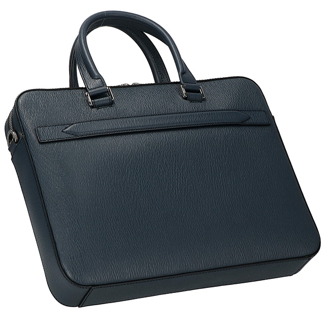 フェラガモ ビジネスバッグ メンズ ブランド Ferragamo 240986CALF MEZZA 757 912 ネイビー FERRAGAMO（フェラガモ） ビジネスバッグ メンズ ブランド Ferragamo