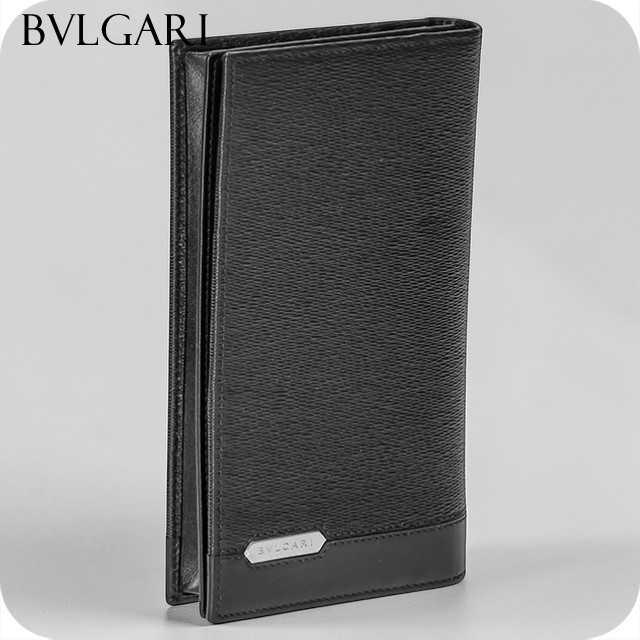 BVLGARI（ブルガリ） 長財布 メンズ ブランド レザー 280922 BLK