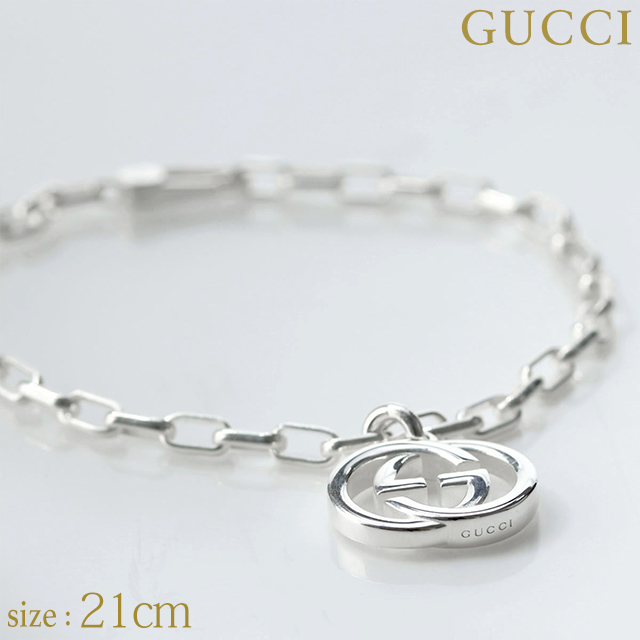 GUCCI（グッチ） ブレスレット メンズ インターロッキングG XL