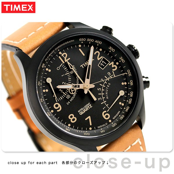 【オリジナル】 タイメックス インテリジェント クオーツ クロノグラフ 腕時計 T2N700 腕時計のななぷれ - 通販 - PayPayモール ェント