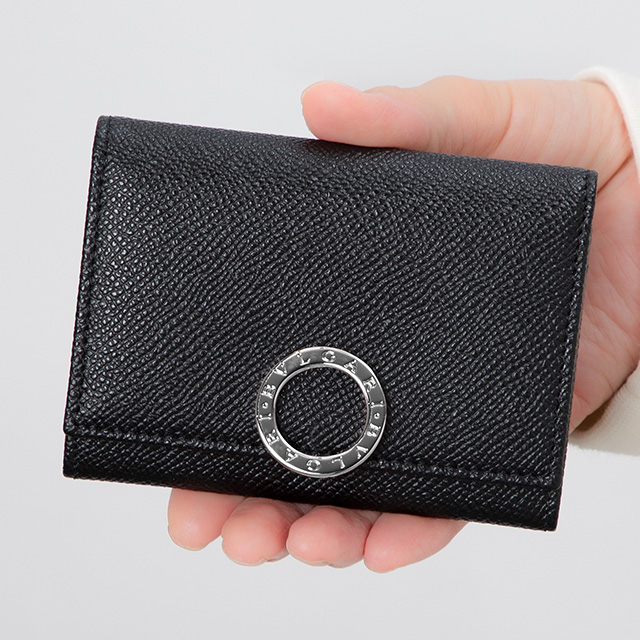 ブルガリBVLGARI　名刺入れ BVLGARI（ブルガリ） 名刺入れ メンズ ブランド レザー 30420GRAIN BLK