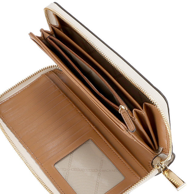 MICHAEL KORS 長財布 バニラホワイト レディース 32F1GJ6E7B 150 MICHAEL KORS マイケルコース 長財布 メンズ レディース