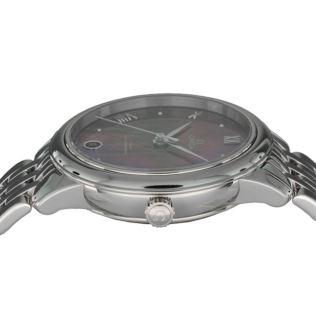 【新品】オメガ OMEGA 腕時計 レディース 434.13.34.20.57.001 デ・ヴィル プレステージ 自動巻き グレーシェルxグレー アナログ表示 プレステージ（DE VILLE） オメガ デ・ヴィル プレステージ 33.5mm