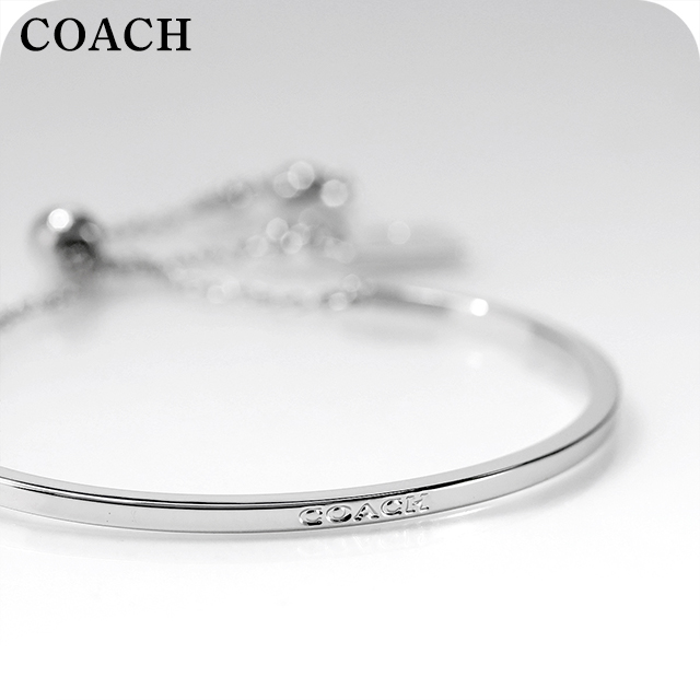 COACH（コーチ） バングル レディース ロゴ 440610RHO030 シルバー
