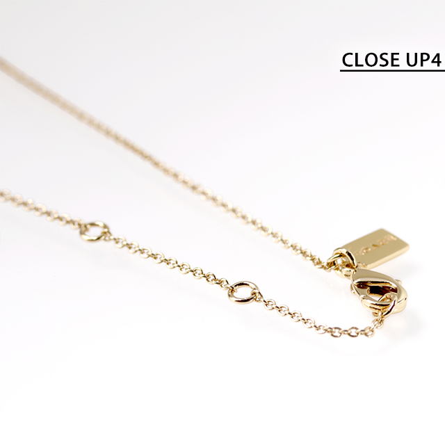 COACH レディース 雑貨 517816 GLD 107 COACH コーチ ネックレス レディース ブランド ペンダント ロゴ