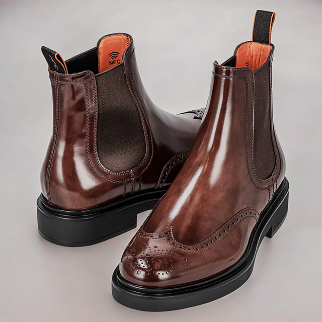 SANTONI（サントーニ） ブーツ メンズ ブランド レザー MGWB17855