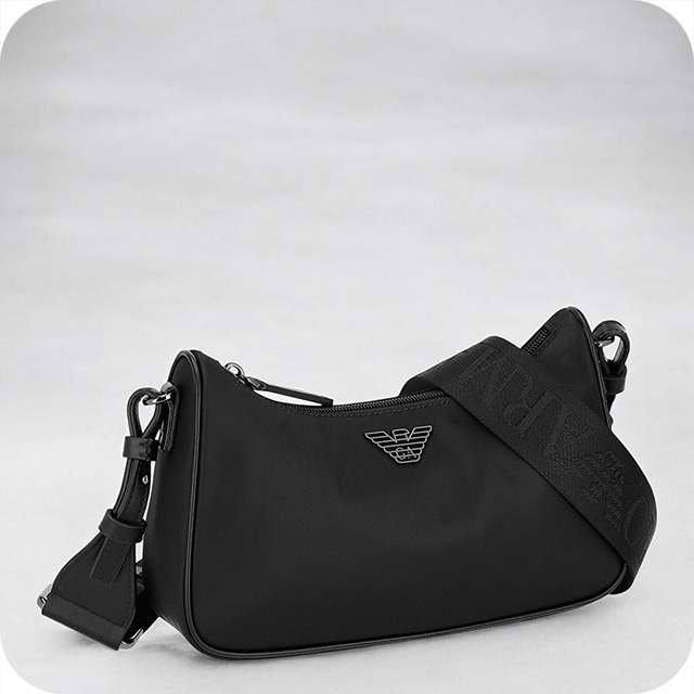 EMPORIO ARMANIダブルショルダーバッグバスケット織 undefined