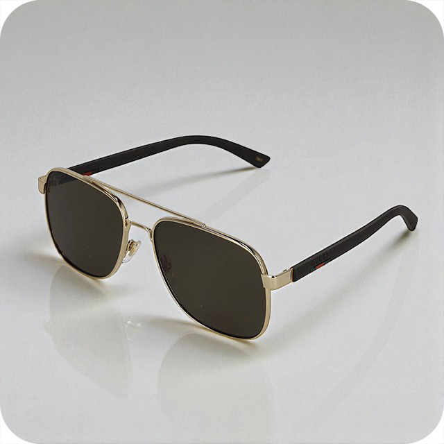GUCCI（グッチ） サングラス メンズ ブランド GUCCI GG0422S ゴールド