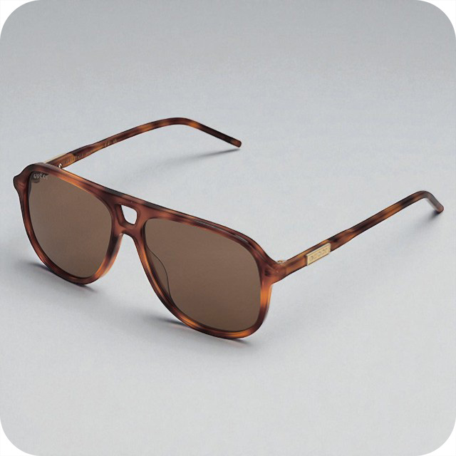 GUCCI ラウンド型サングラス ブラウン GUCCI（グッチ） サングラス 「GUCCI/グッチ」ラウンド サングラス