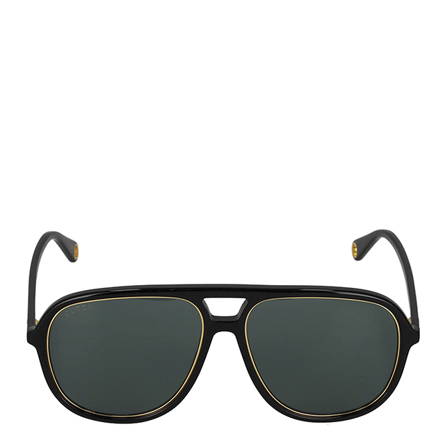 【美品】GUCCI サングラス ブラック GUCCI（グッチ） サングラス レディース ブランド GUCCI GG1077S 002