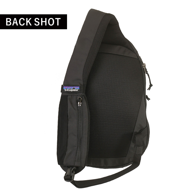 【美品】Patagonia Atom 8 ボディバッグ ブラック patagonia（パタゴニア） 並行輸入品 ボディバッグ 黒 ATOM SLING 8L