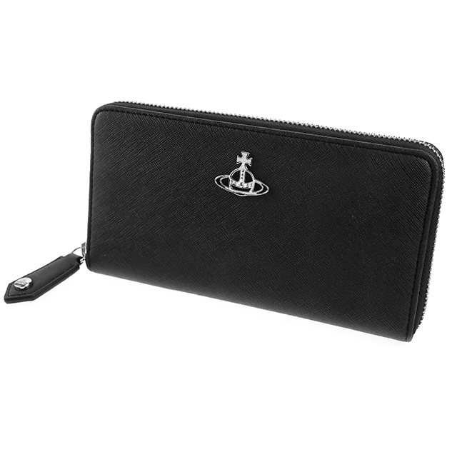 【新品】ヴィヴィアン ウエストウッド Vivienne Westwood 財布 レディース 51050023 S000B N401 SAFFIANO PLAIN ヴィヴィアン ウエストウッド 長財布 レディース Vivienne Westwood