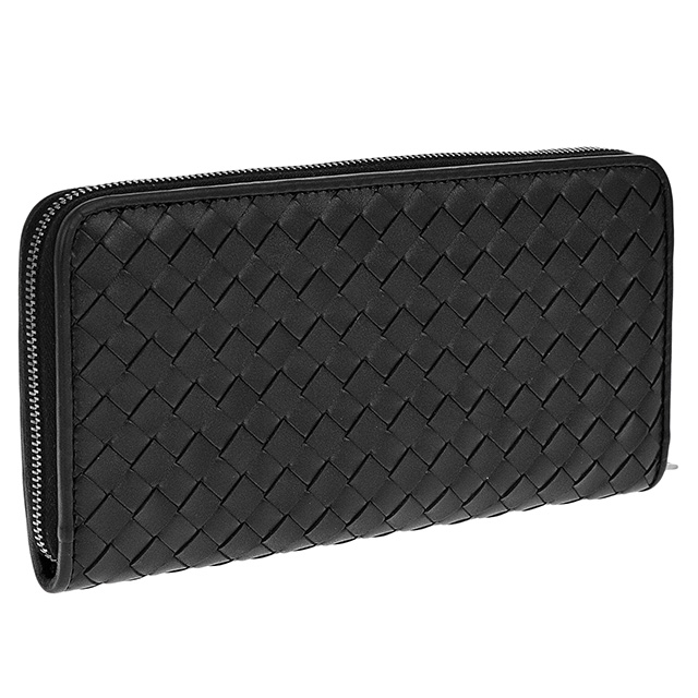 ボッテガヴェネタ 長財布 イントレチャート 510643 V4651 1000 BOTTEGA VENETA（ボッテガ・ヴェネタ） 長財布 メンズ レディース