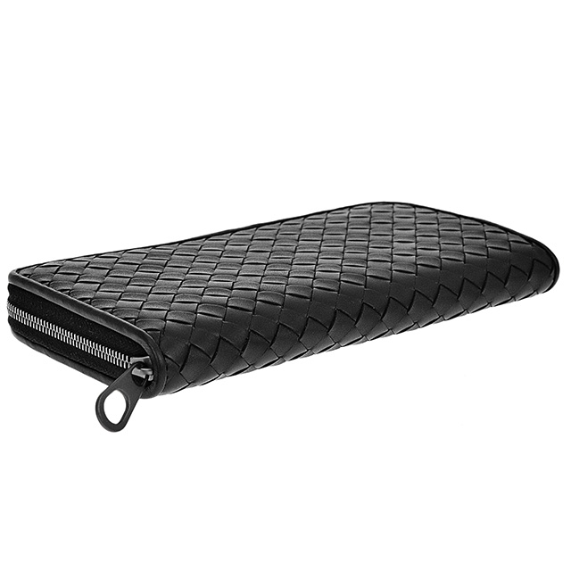 ボッテガヴェネタ 長財布 イントレチャート 510643 V4651 1000 BOTTEGA VENETA（ボッテガ・ヴェネタ） 長財布 メンズ レディース