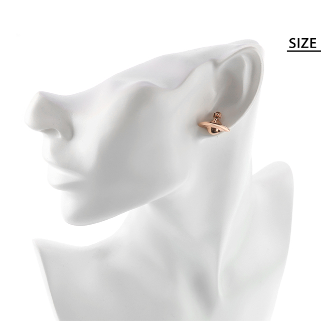 【美品】ヴィヴィアンウエストウッド ピンクゴールド ピアス 両耳用 Vivienne Westwood ヴィヴィアン ウエストウッド ピアス レディース