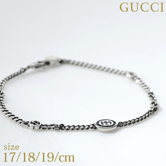GUCCI グッチ ブレスレット メンズ ブランド インターロッキング