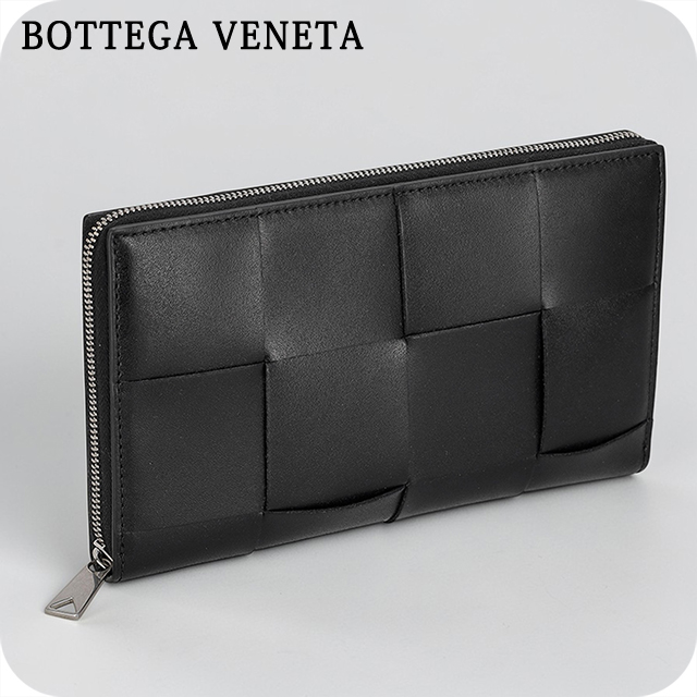 BOTTEGA VENETA（ボッテガ・ヴェネタ） 長財布 メンズ ブランド レザー