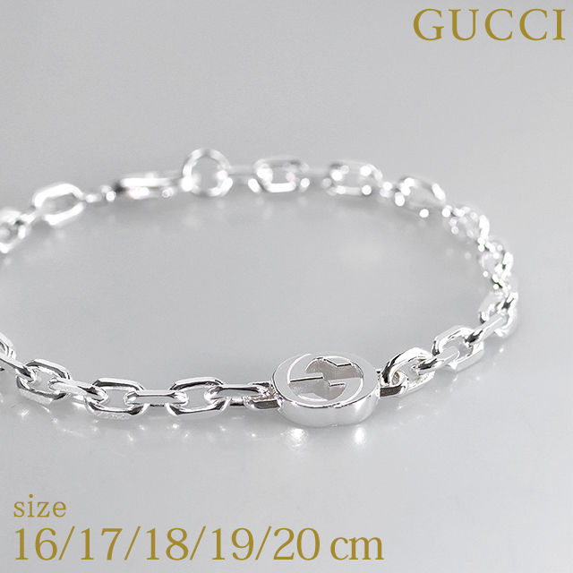 GUCCI（グッチ） ブレスレット メンズ インターロッキング チェーン
