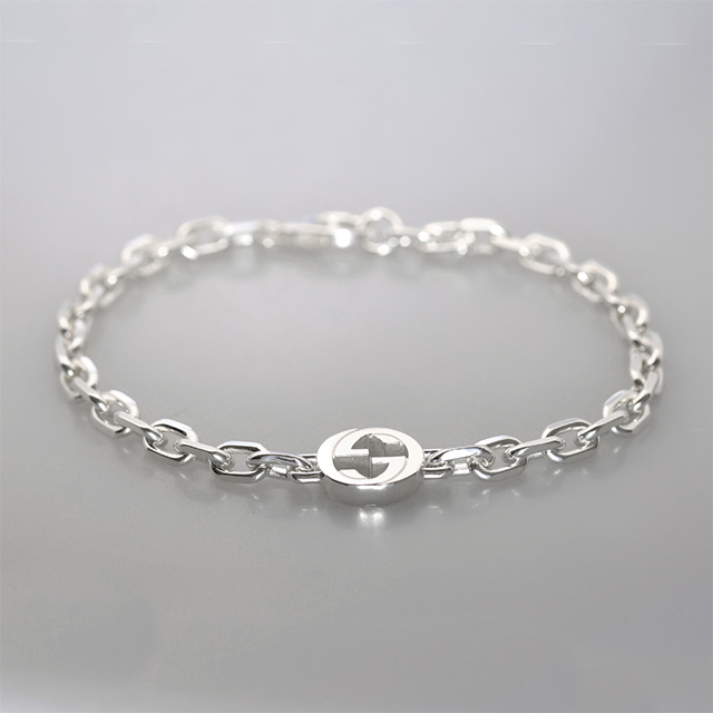 GUCCI（グッチ） ブレスレット メンズ ブランド インターロッキング