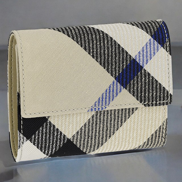 BURBERRY（バーバリー） 三つ折り財布 メンズ ブランド チェック